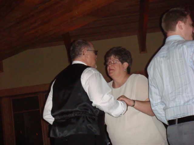 dave and cindy cutting a rug